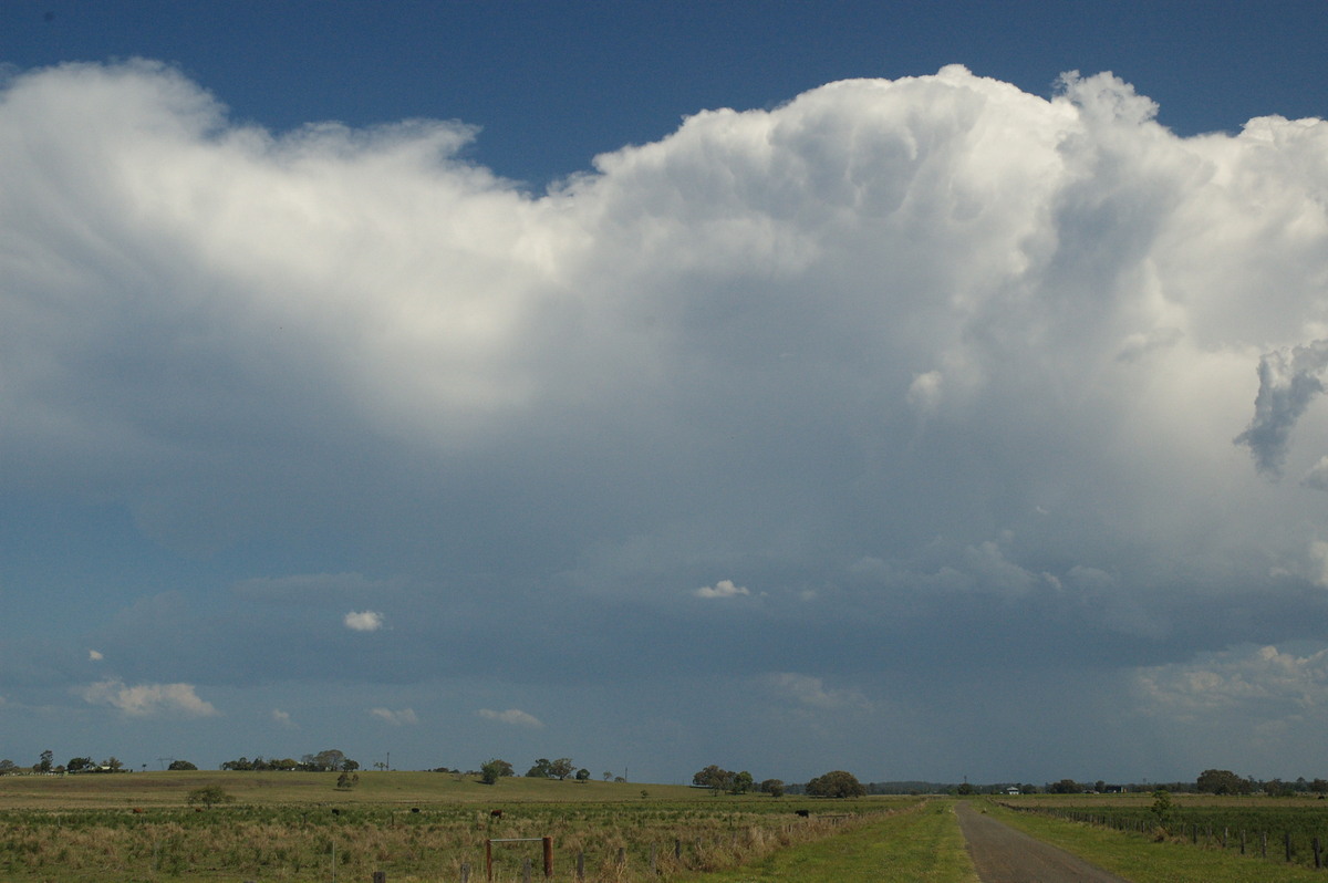 thunderstorm cumulonimbus_incus : Ruthven, NSW   6 October 2007