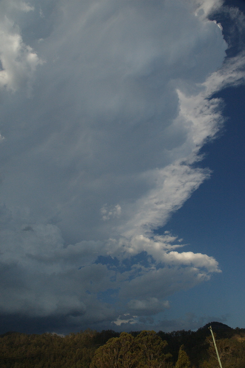 updraft thunderstorm_updrafts : Border Ranges, NSW   6 October 2007