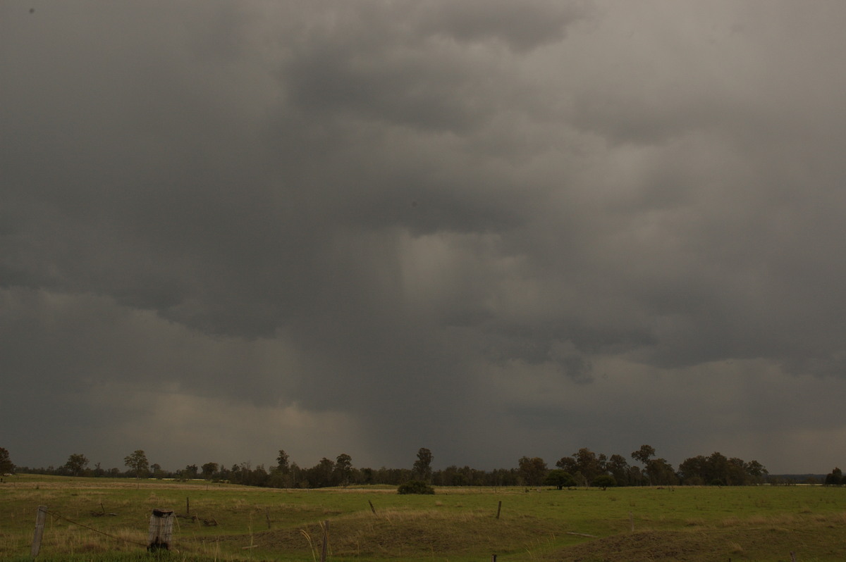 cumulonimbus thunderstorm_base : N of Casino, NSW   7 October 2007