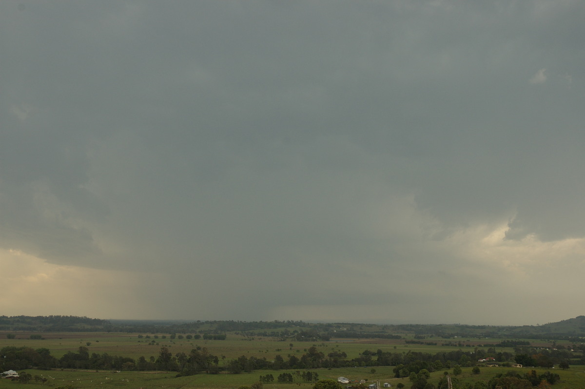 cumulonimbus thunderstorm_base : Wyrallah, NSW   8 October 2007