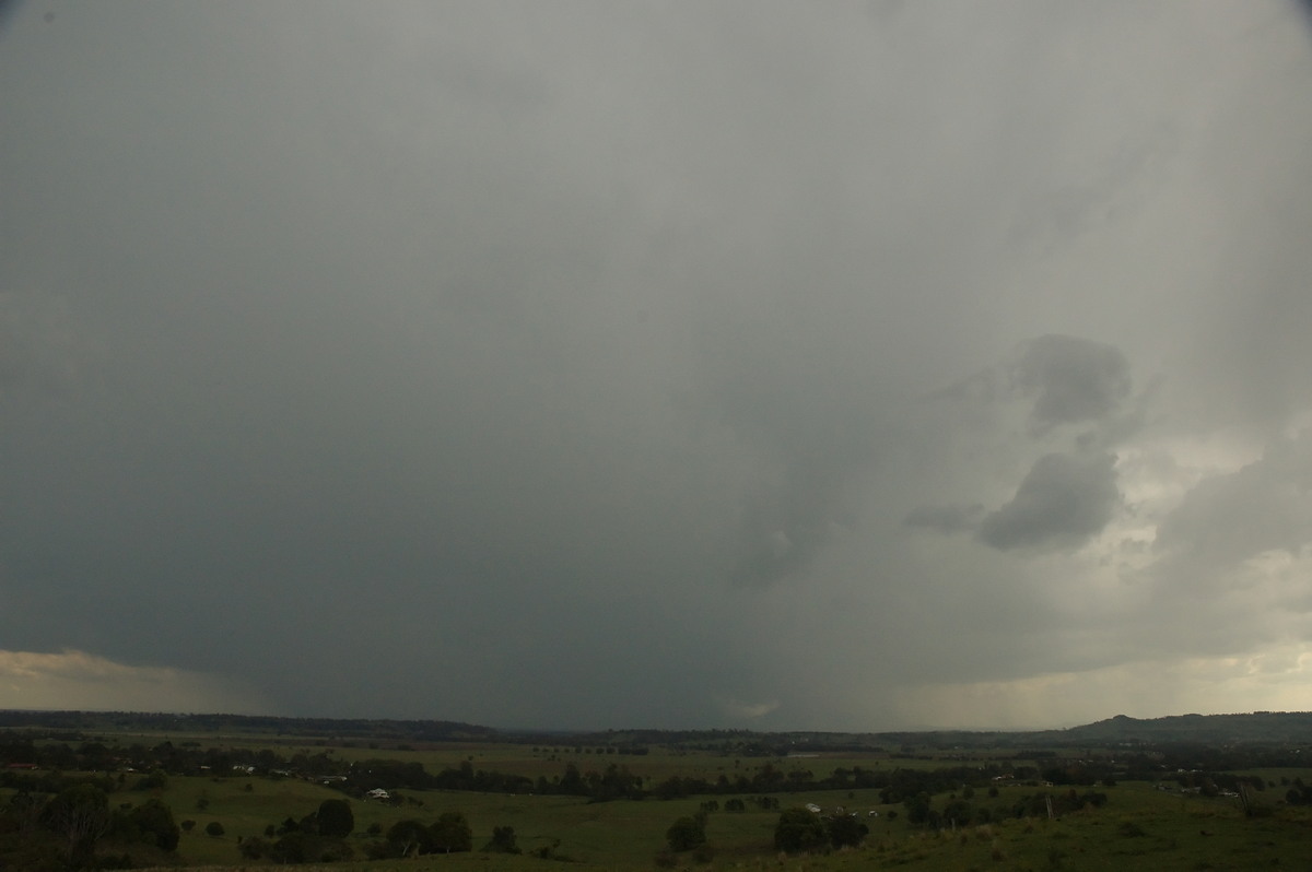 anvil thunderstorm_anvils : Wyrallah, NSW   9 October 2007