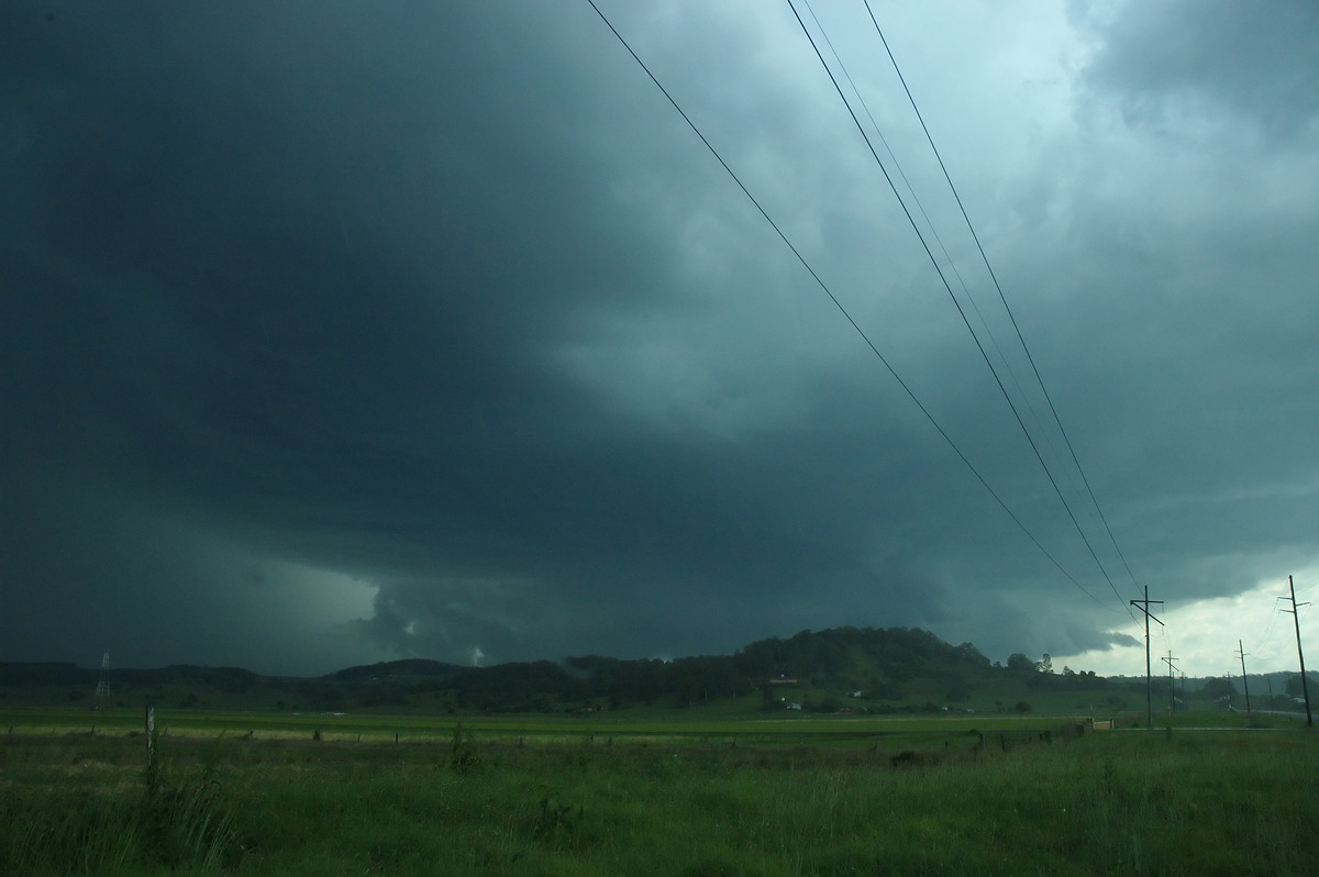 cumulonimbus thunderstorm_base : South Lismore, NSW   9 October 2007