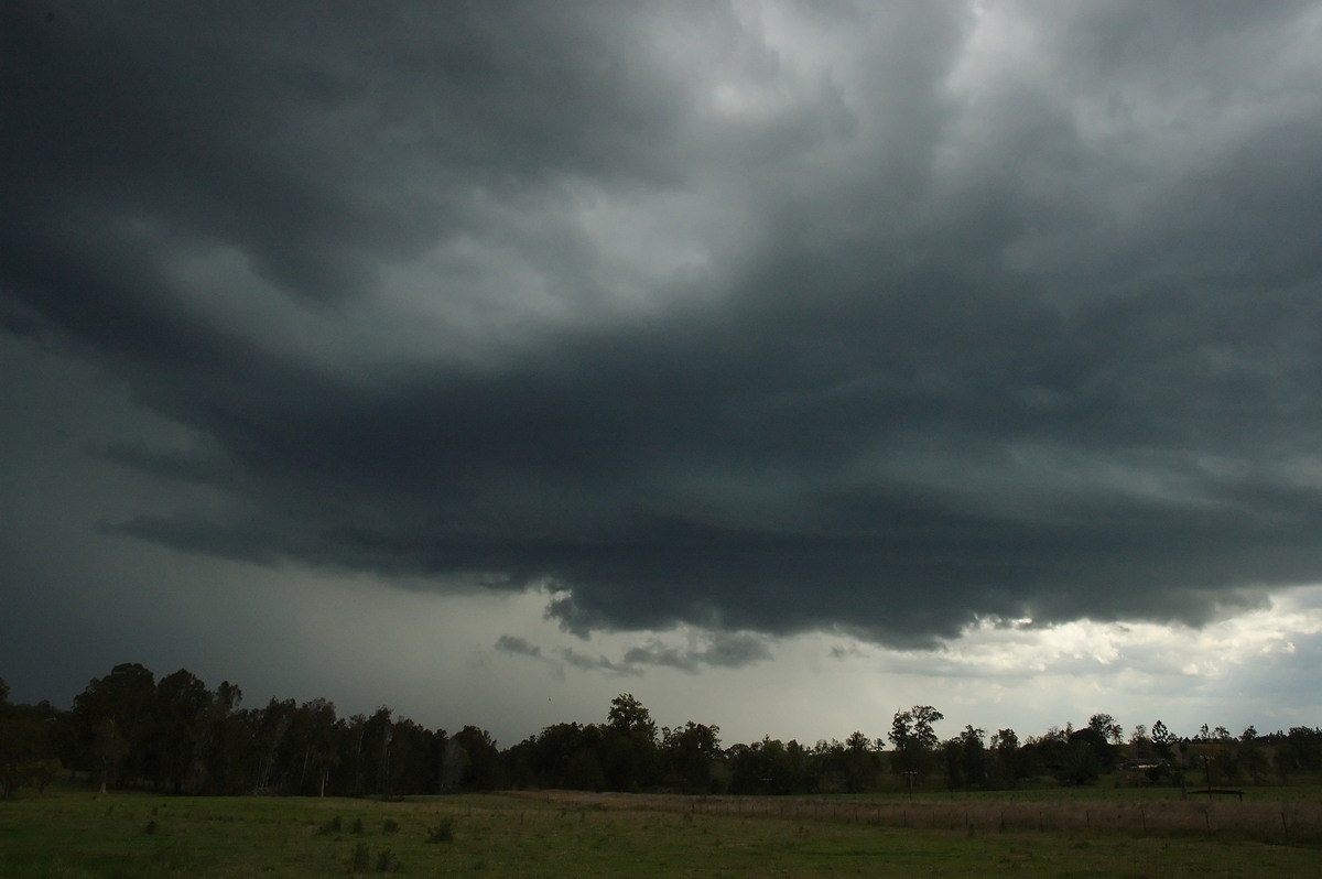 cumulonimbus thunderstorm_base : Naughtons Gap, NSW   9 October 2007