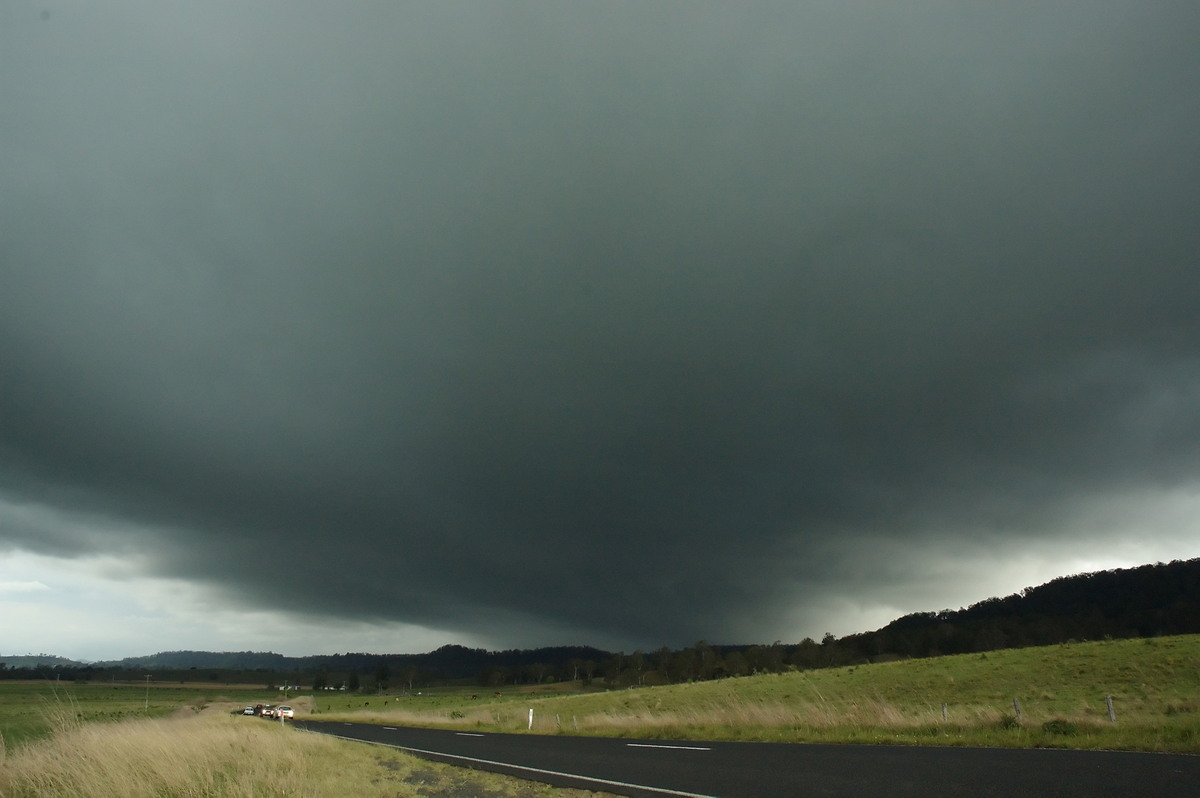 cumulonimbus thunderstorm_base : Tuncester, NSW   9 October 2007