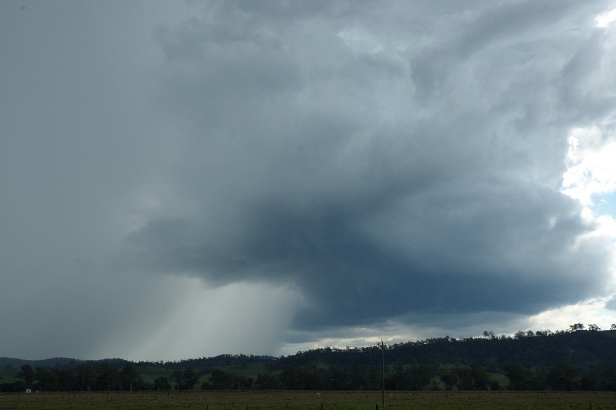 cumulonimbus thunderstorm_base : near Kyogle, NSW   11 October 2007