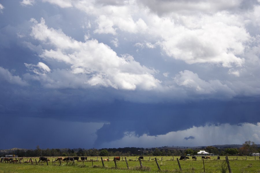 cumulonimbus supercell_thunderstorm : Casino, NSW   26 October 2007