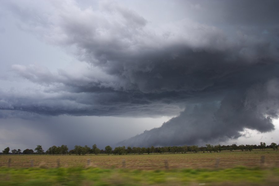 cumulonimbus supercell_thunderstorm : Casino, NSW   26 October 2007