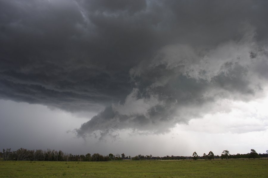 cumulonimbus supercell_thunderstorm : Casino, NSW   26 October 2007