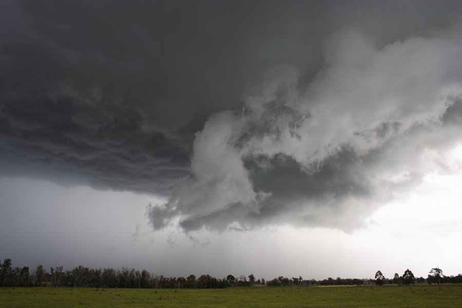 cumulonimbus thunderstorm_base : Casino, NSW   26 October 2007