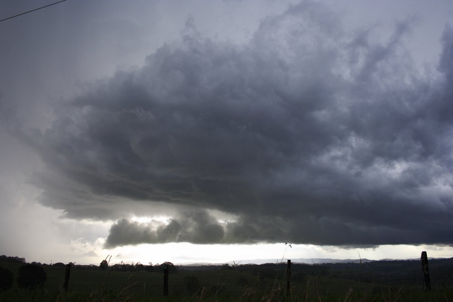 cumulonimbus thunderstorm_base : Dunoon, NSW   26 October 2007