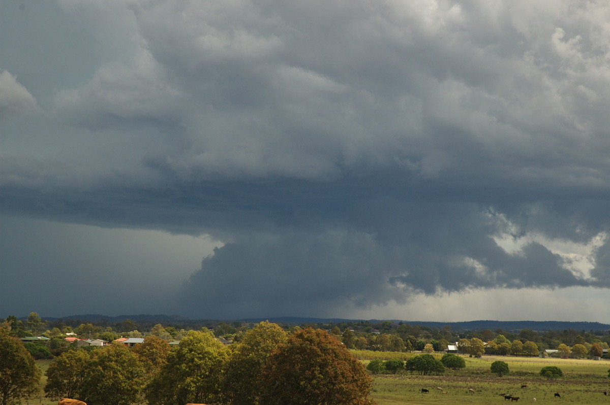 wallcloud thunderstorm_wall_cloud : Casino, NSW   26 October 2007