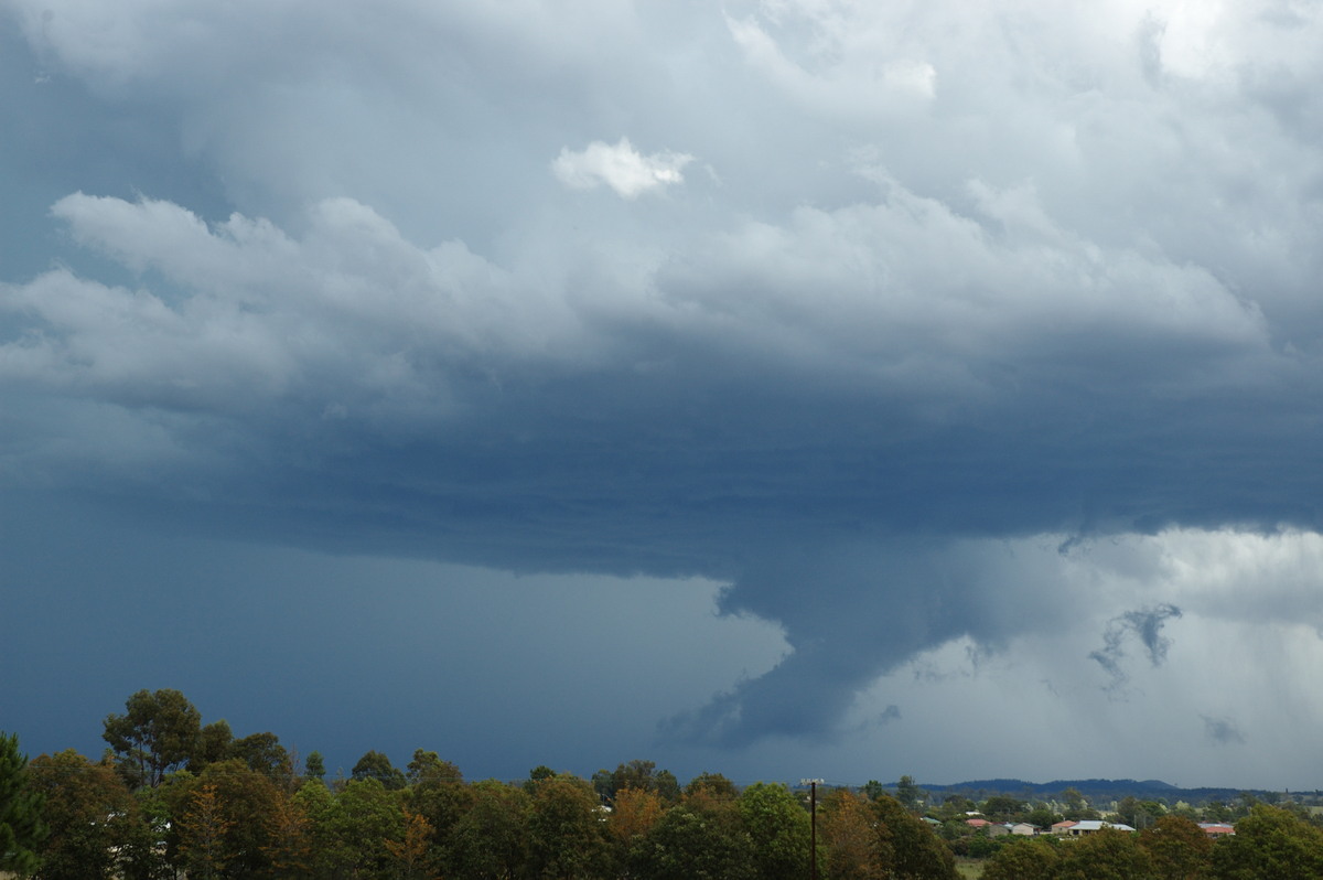 wallcloud thunderstorm_wall_cloud : Casino, NSW   26 October 2007