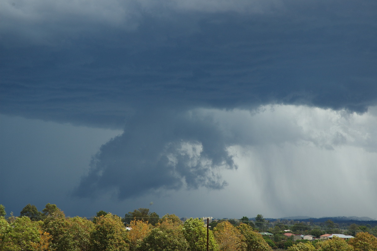 wallcloud thunderstorm_wall_cloud : Casino, NSW   26 October 2007