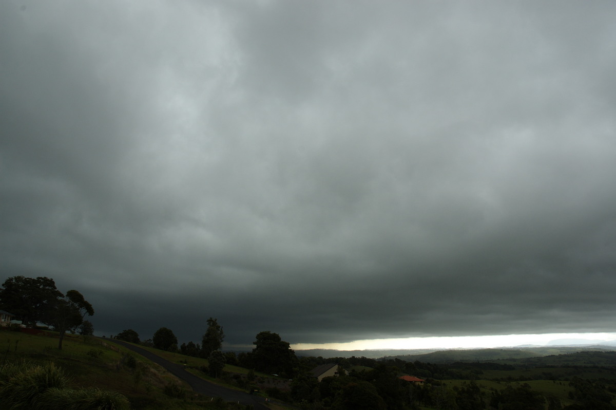 cumulonimbus thunderstorm_base : McLeans Ridges, NSW   26 October 2007