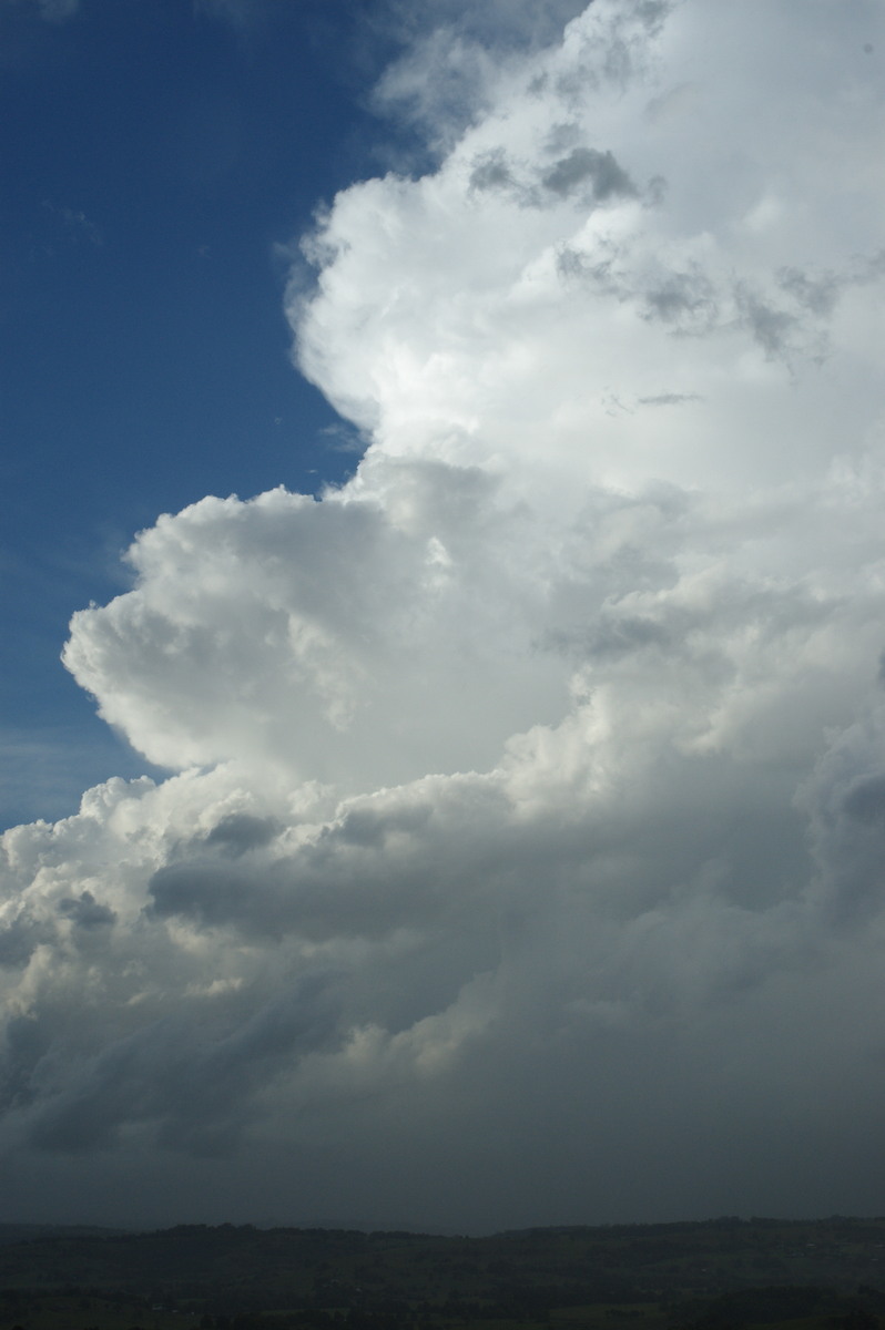 thunderstorm cumulonimbus_incus : McLeans Ridges, NSW   26 October 2007