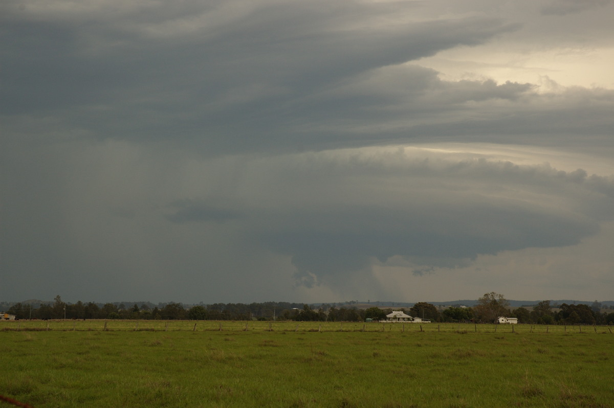 cumulonimbus thunderstorm_base : N of Casino, NSW   28 October 2007