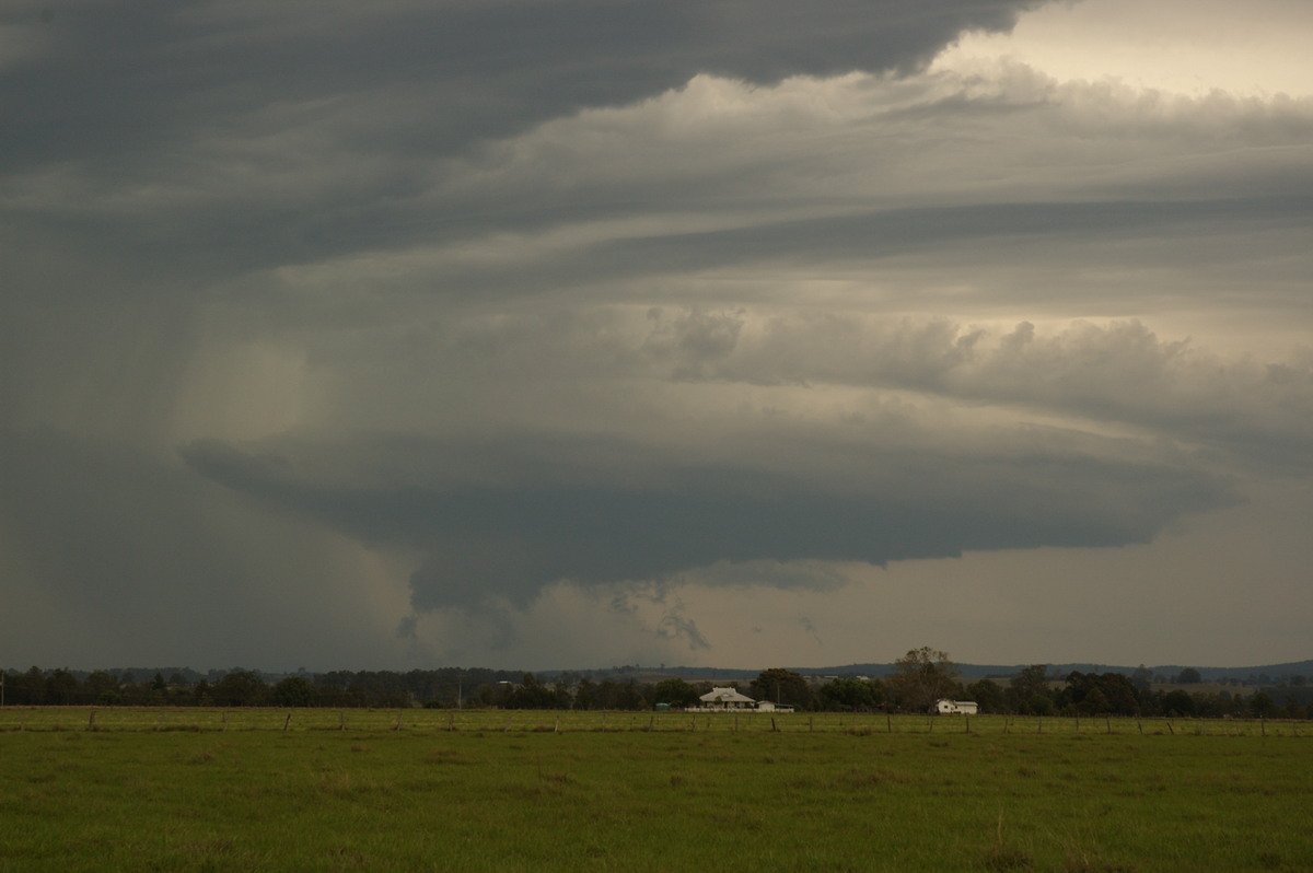 cumulonimbus thunderstorm_base : N of Casino, NSW   28 October 2007