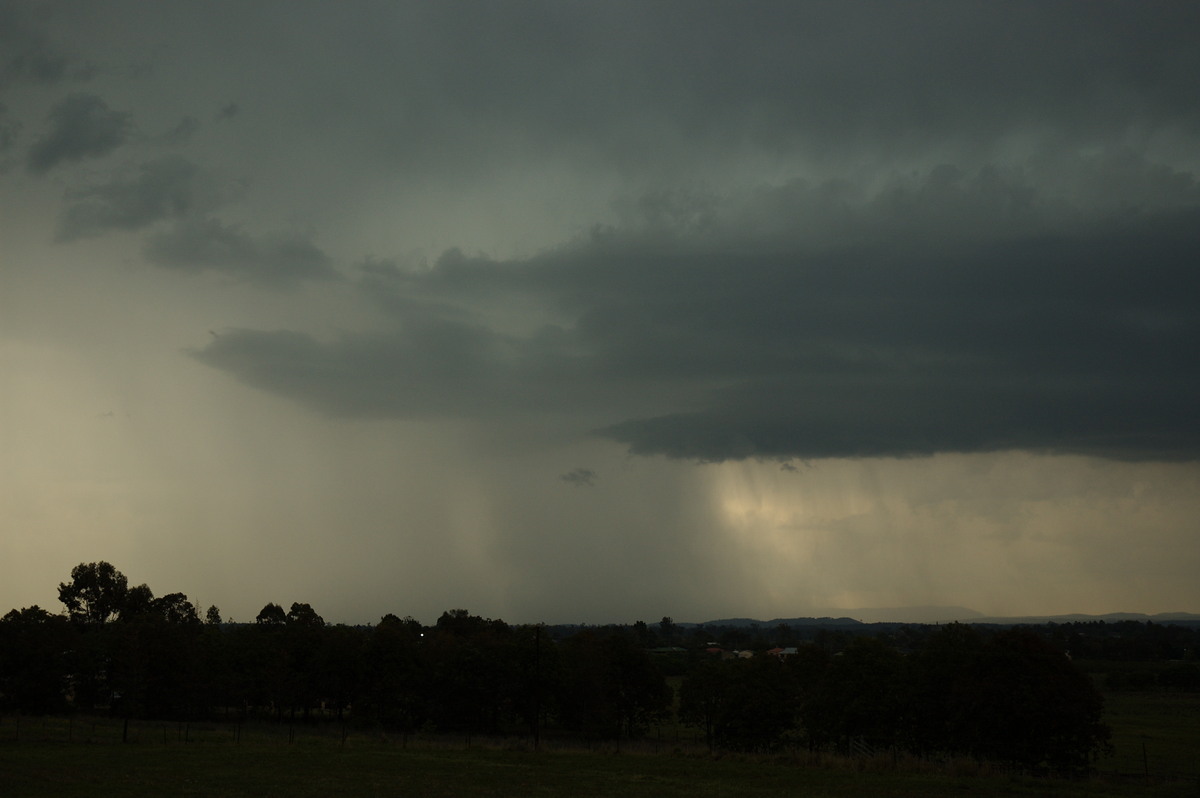 cumulonimbus thunderstorm_base : N of Casino, NSW   28 October 2007