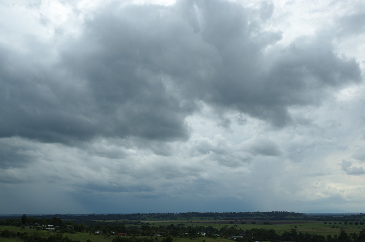 cumulonimbus thunderstorm_base : Wyrallah, NSW   29 October 2007