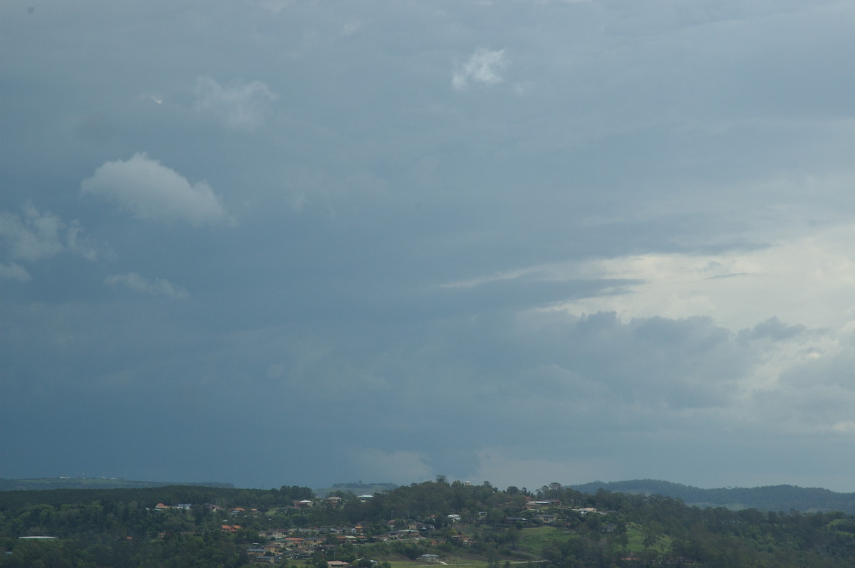 cumulonimbus thunderstorm_base : Lismore, NSW   29 October 2007