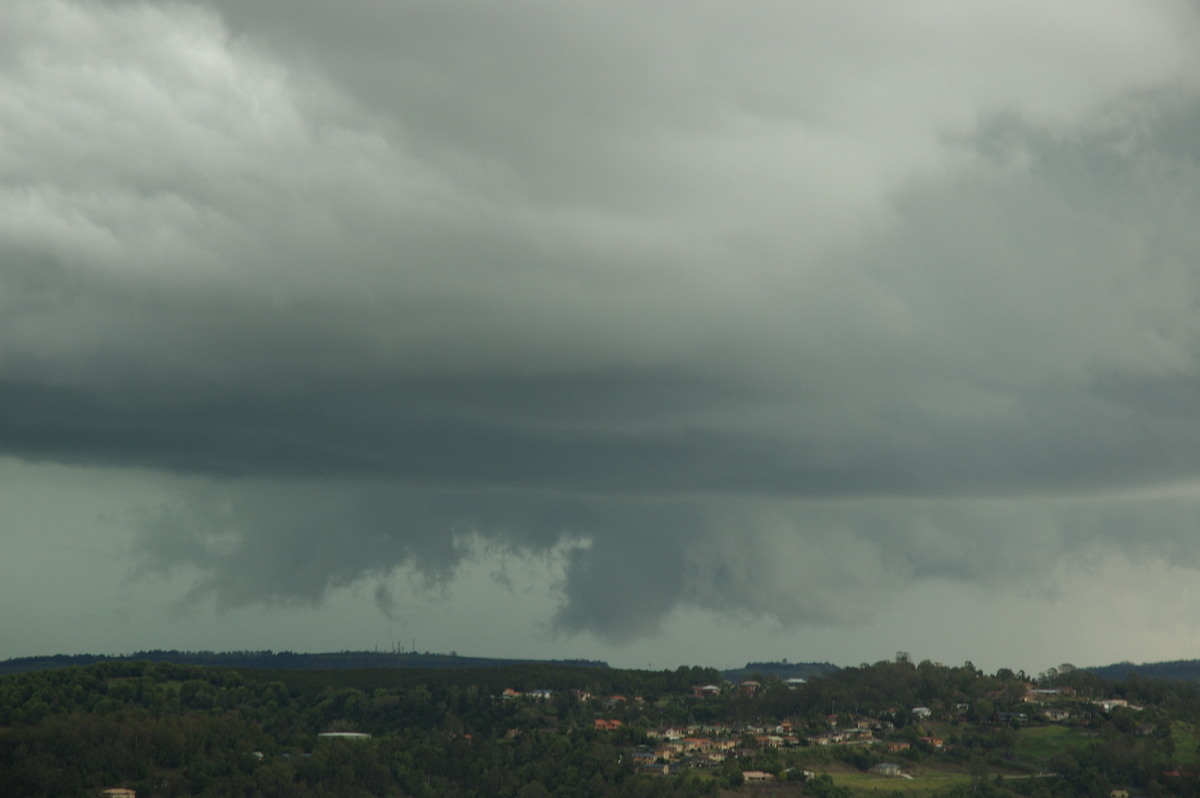 cumulonimbus thunderstorm_base : Lismore, NSW   29 October 2007