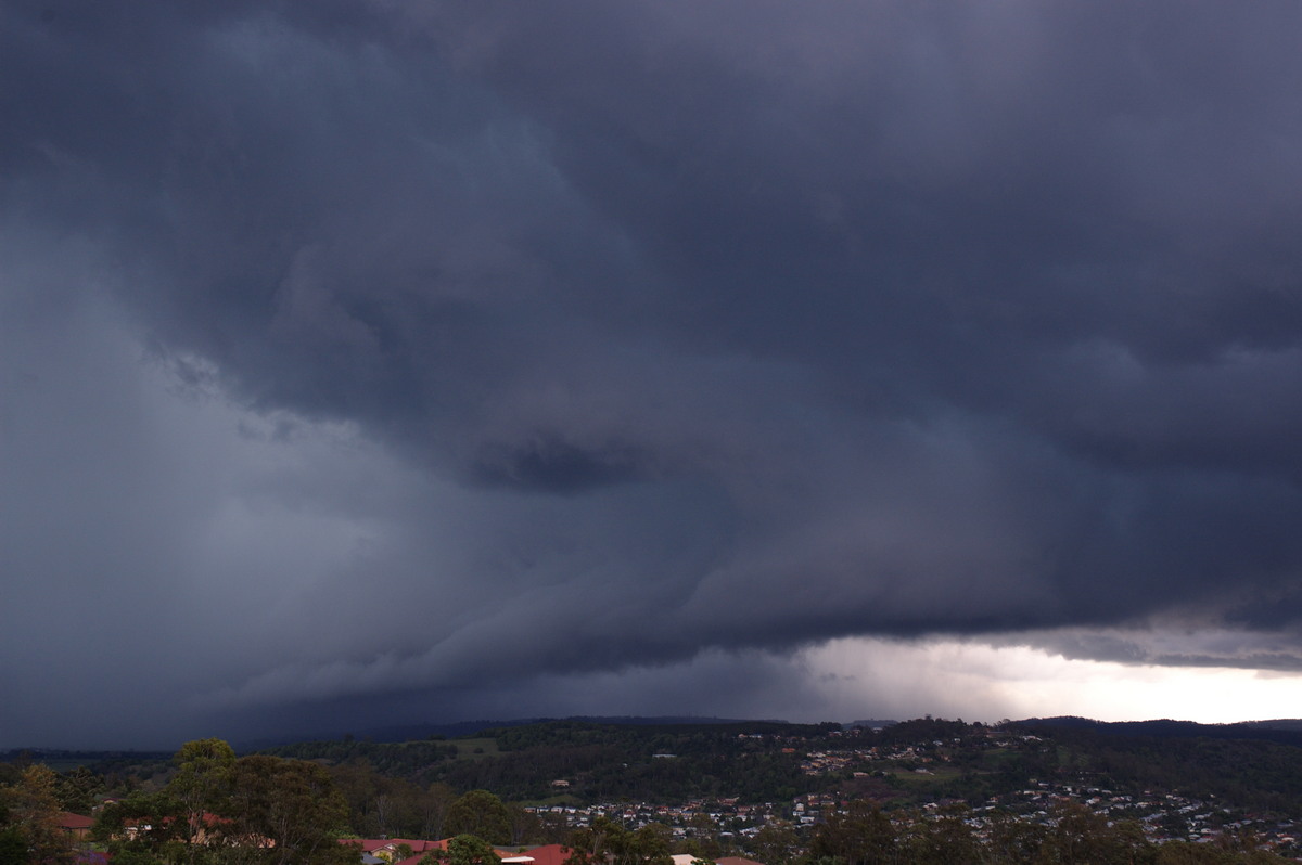 cumulonimbus thunderstorm_base : Lismore, NSW   29 October 2007