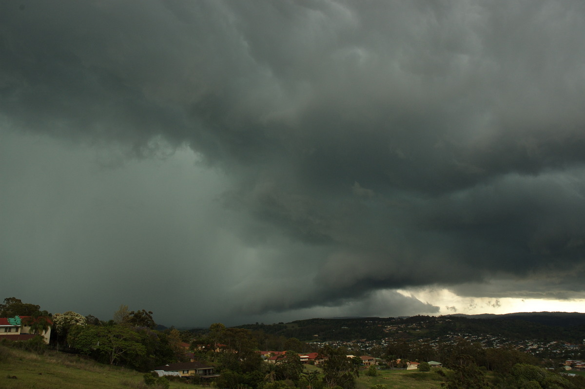 raincascade precipitation_cascade : Lismore, NSW   29 October 2007