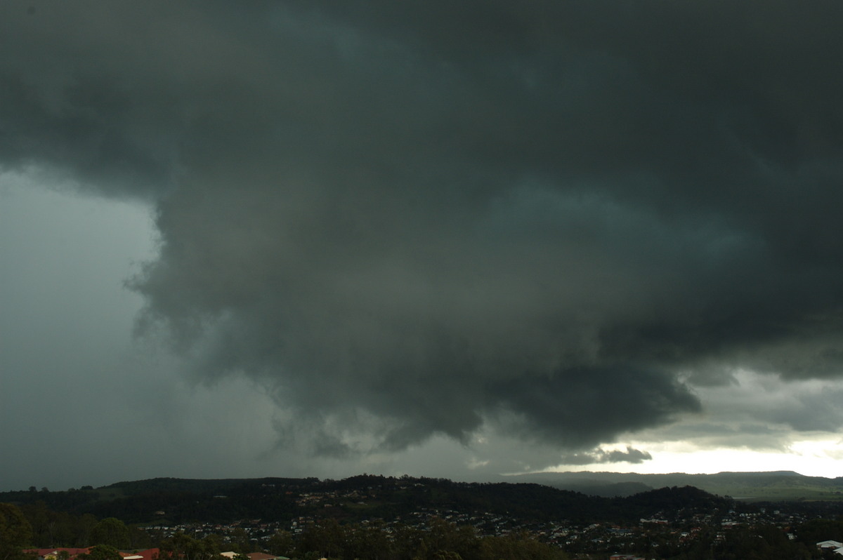 cumulonimbus thunderstorm_base : Lismore, NSW   29 October 2007