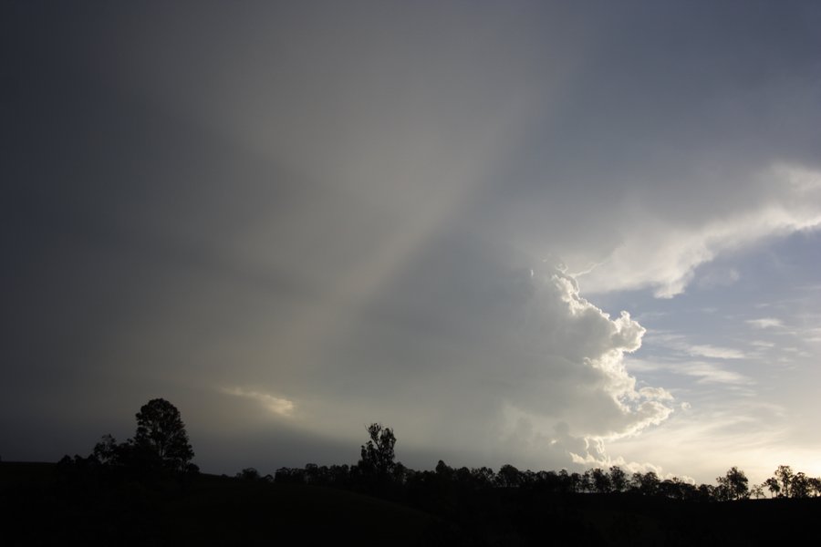 cumulonimbus thunderstorm_base : near Kyogle, NSW   30 October 2007