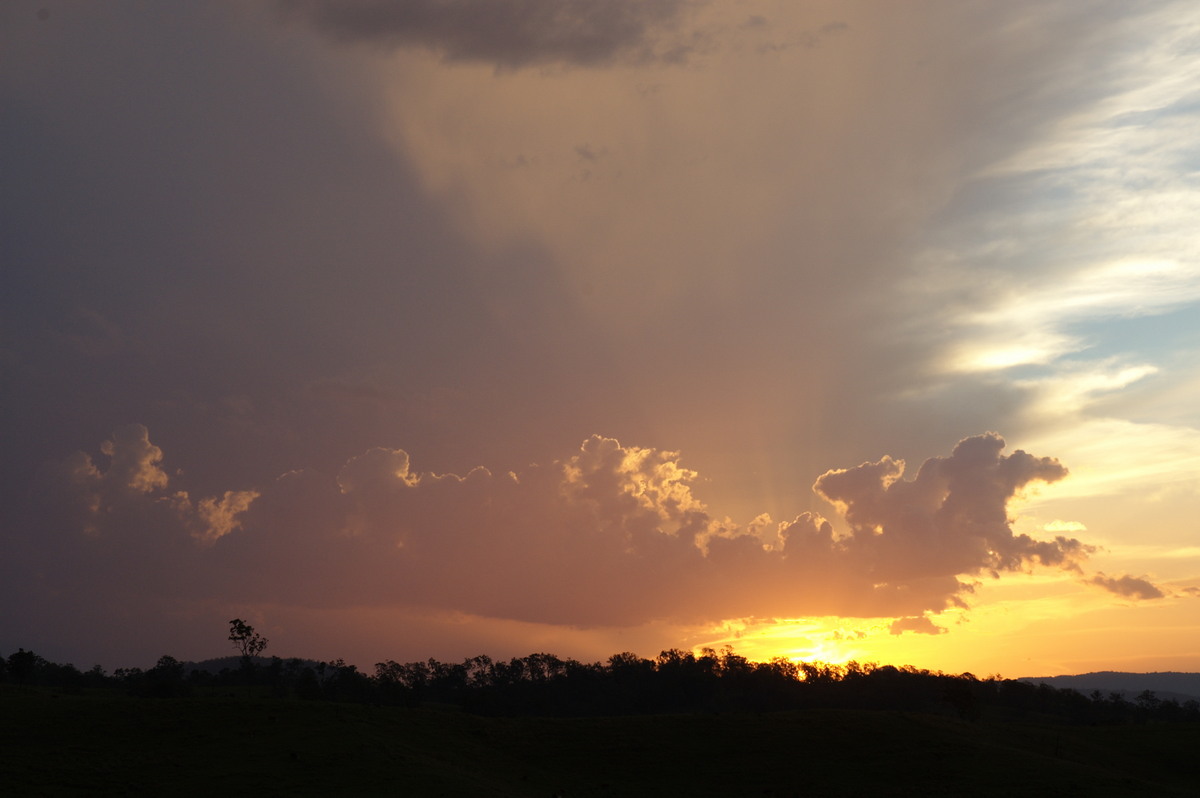 sunset sunset_pictures : W of Kyogle, NSW   30 October 2007