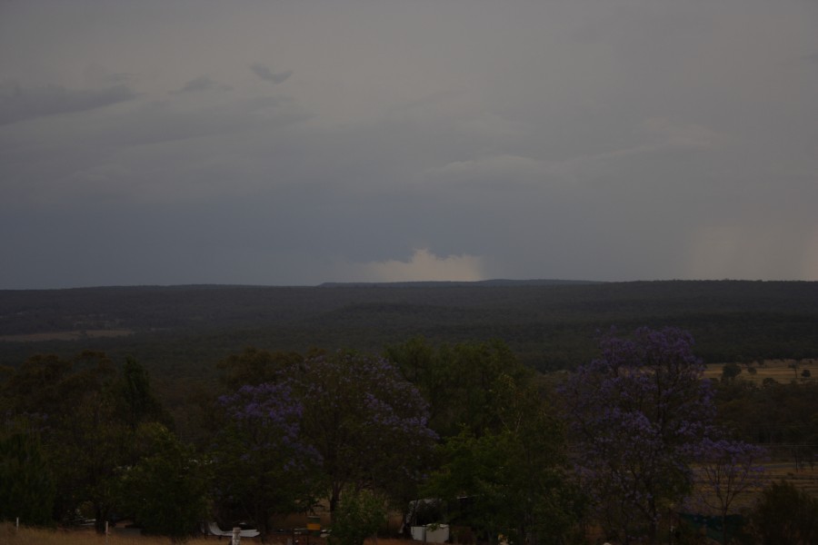 cumulonimbus thunderstorm_base : near Warialda, NSW   31 October 2007