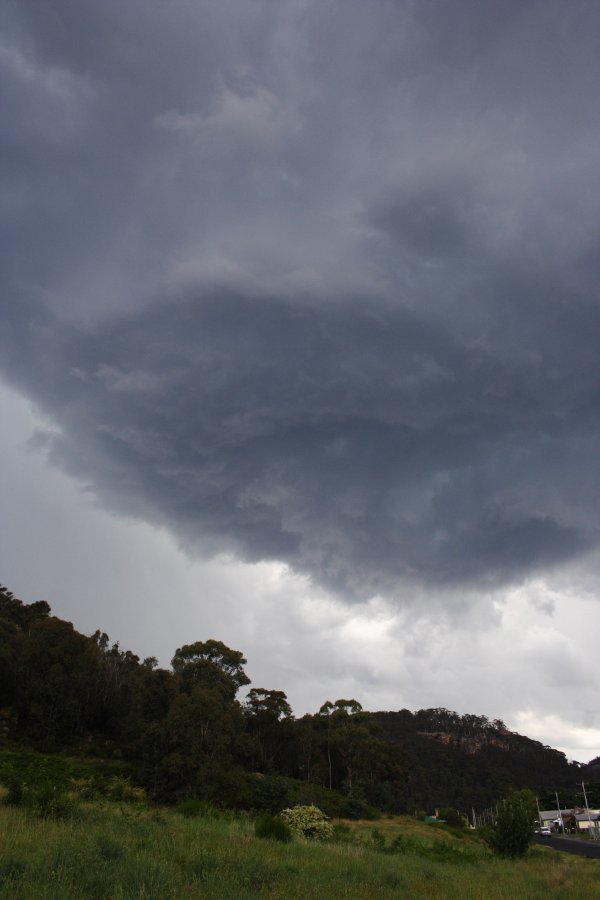 wallcloud thunderstorm_wall_cloud : Lithgow, NSW   19 November 2007