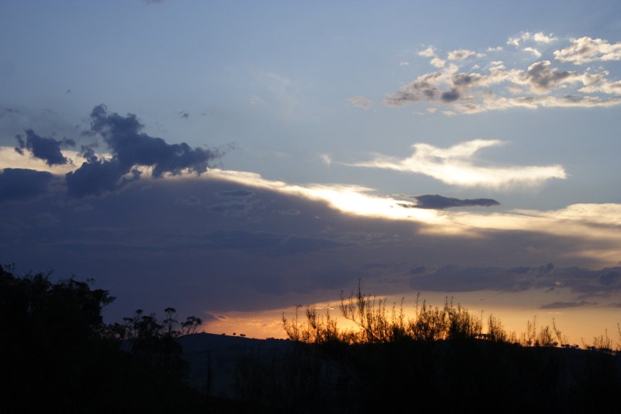 sunset sunset_pictures : near Sofala, NSW   19 November 2007