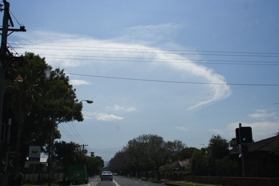 anvil thunderstorm_anvils : Richmond, NSW   21 November 2007