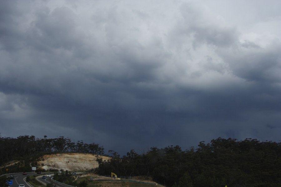 cumulonimbus thunderstorm_base : near Blackheath, NSW   21 November 2007