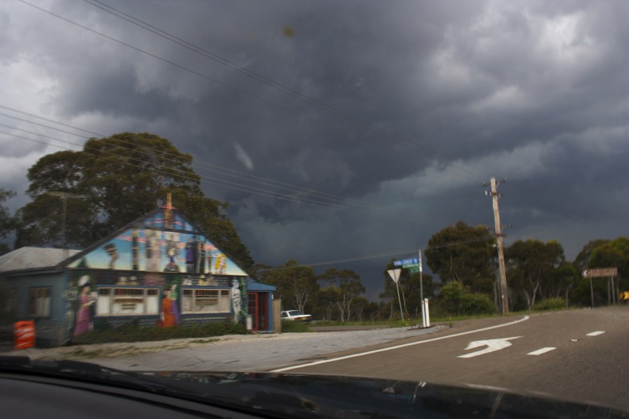 cumulonimbus thunderstorm_base : Blackheath, NSW   21 November 2007