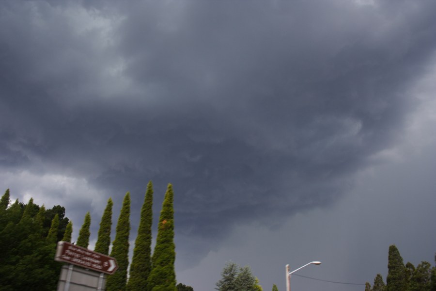 cumulonimbus thunderstorm_base : Medlow Bath, NSW   21 November 2007