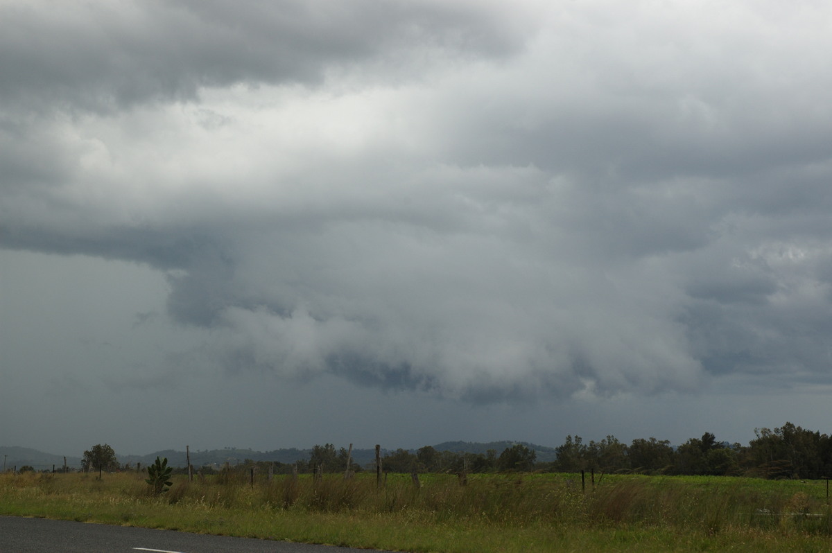 cumulonimbus thunderstorm_base : W of Tenterfield, NSW   23 November 2007