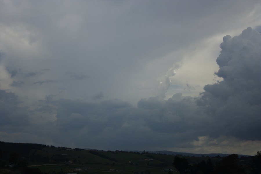 updraft thunderstorm_updrafts : near Lithgow, NSW   8 December 2007