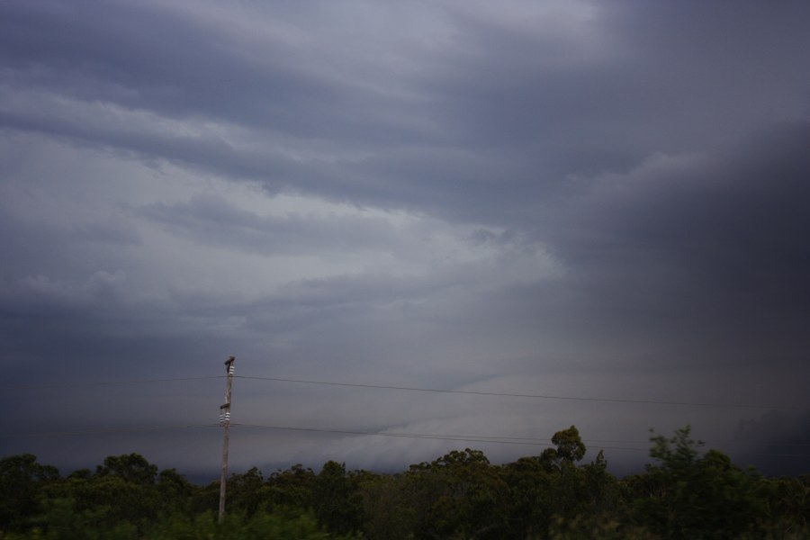 cumulonimbus supercell_thunderstorm : F3 Freeway, NSW   9 December 2007