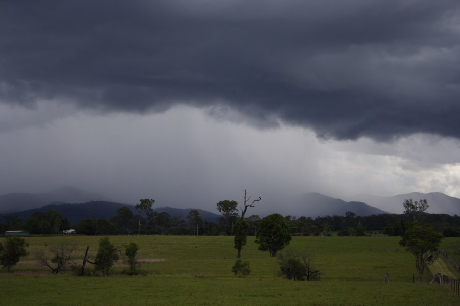 cumulonimbus thunderstorm_base : NW of Kempsey, NSW   10 December 2007