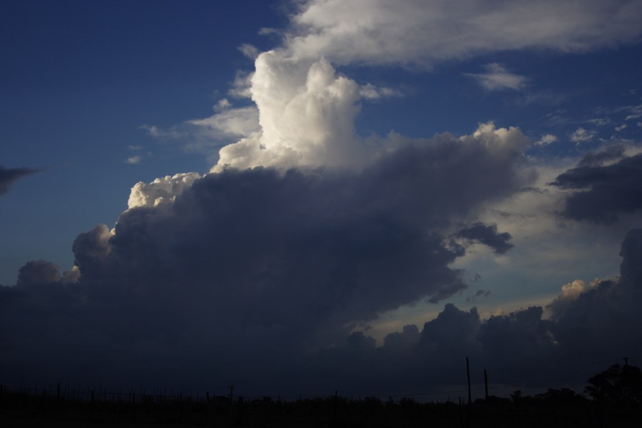 thunderstorm cumulonimbus_incus : Schofields, NSW   27 December 2007