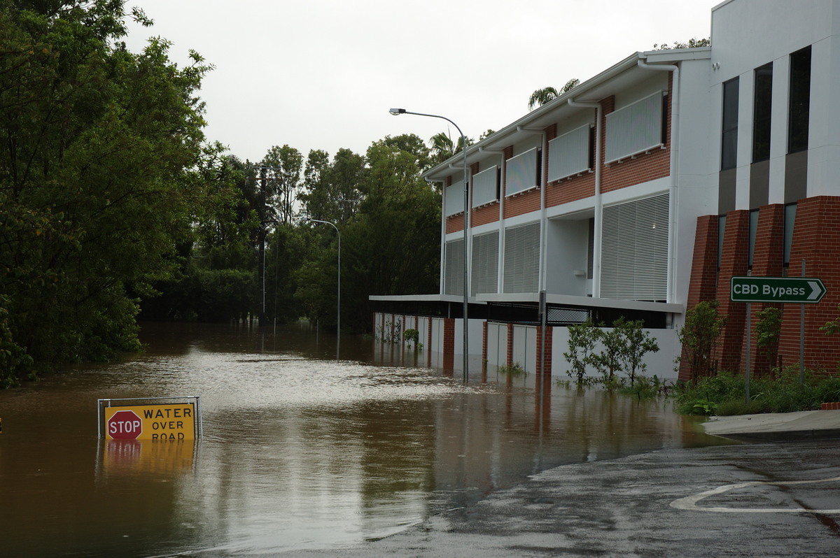 flashflooding flood_pictures : Lismore, NSW   4 January 2008