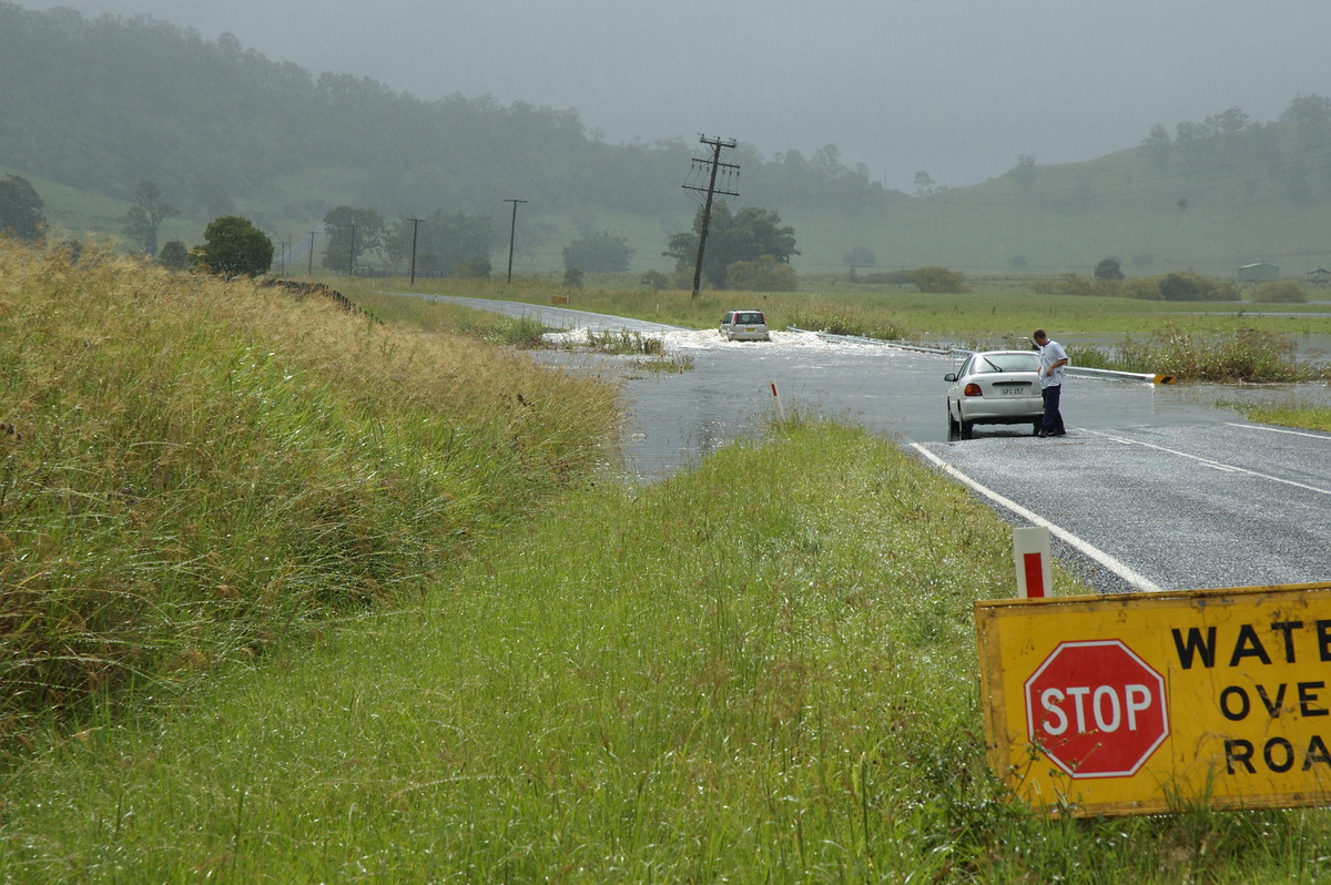 flashflooding flood_pictures : Leycester, NSW   5 January 2008