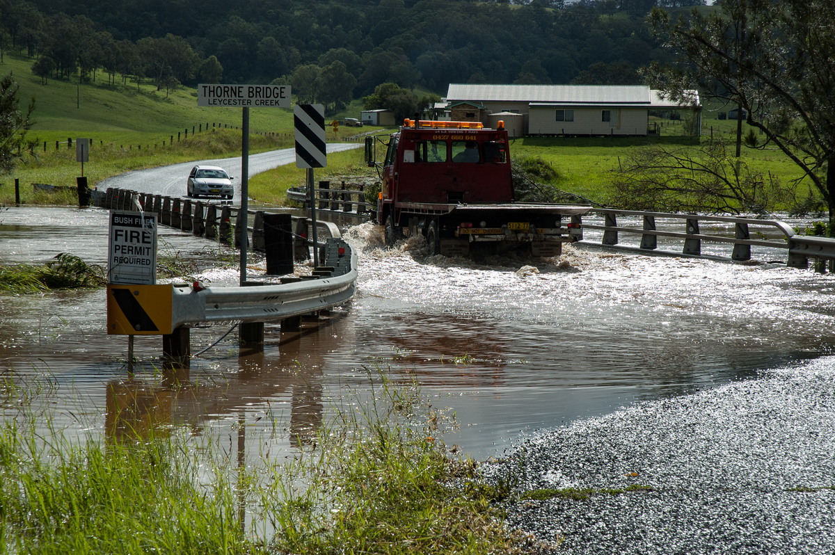 flashflooding flood_pictures : Rock Valley, NSW   5 January 2008