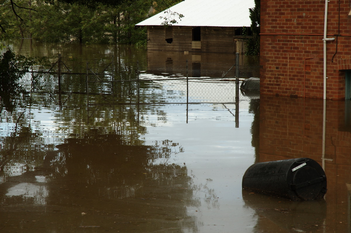 flashflooding flood_pictures : Lismore, NSW   5 January 2008