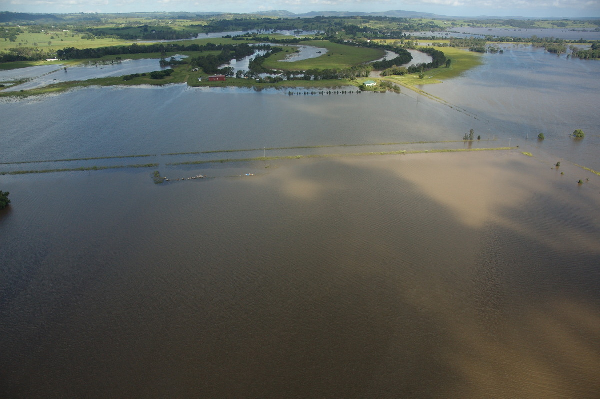 flashflooding flood_pictures : Coraki area, NSW   7 January 2008