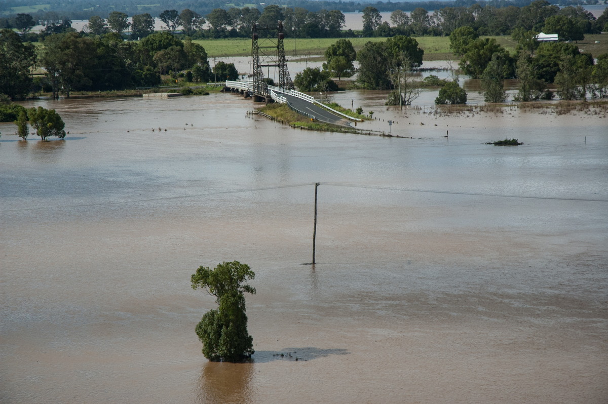 flashflooding flood_pictures : Coraki area, NSW   7 January 2008