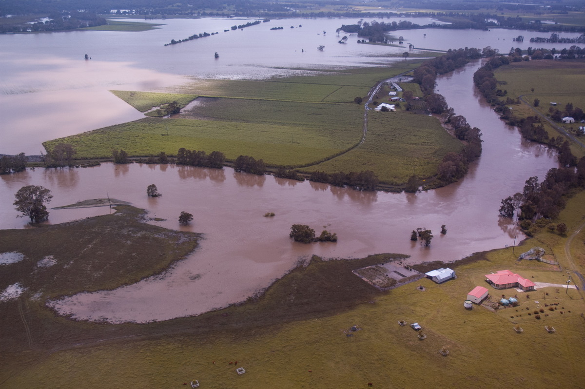 flashflooding flood_pictures : Coraki area, NSW   8 January 2008