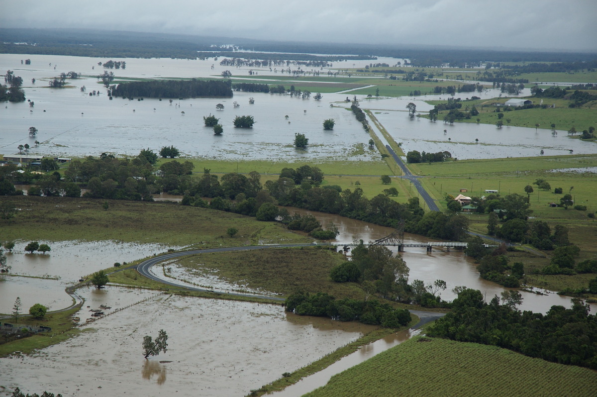 flashflooding flood_pictures : Coraki area, NSW   9 January 2008